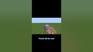 How to make an item make you spin! #minecraftbedrock #commandblocks #tutorial