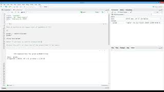 How to Perform a Chi-Square Goodness of Fit Test in R. [HD]