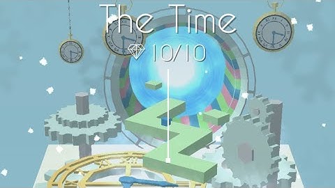 Dancing Line - The Time (All Crowns and Gems ✓)