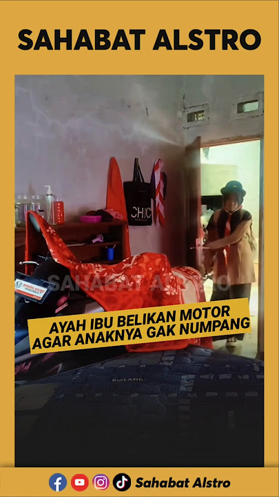 When his son came home from school, he was surprised to find a new motorbike that his parents had...