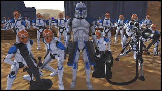 Commander Rex's SUPER FORTRESS Siege - Men of War: Star Wars Mod Battle Simulator