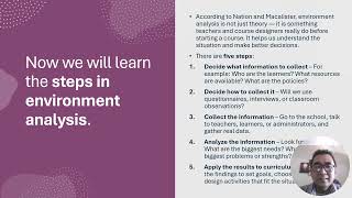 Module 2 Steps in Environment Analysis