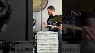 Warm Up from Steve Gadd’s “Gaddiments “ #drums #drummer #stevegadd #drummethod #drummerworld #drum