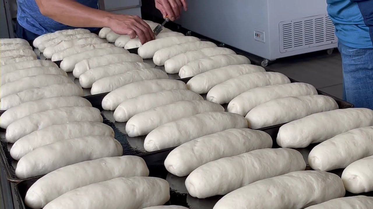 驚人的麵包製作過程,人氣麵包大合集!/Amazing Bread Making Process and Popular Bread Collection!-Taiwanese street food