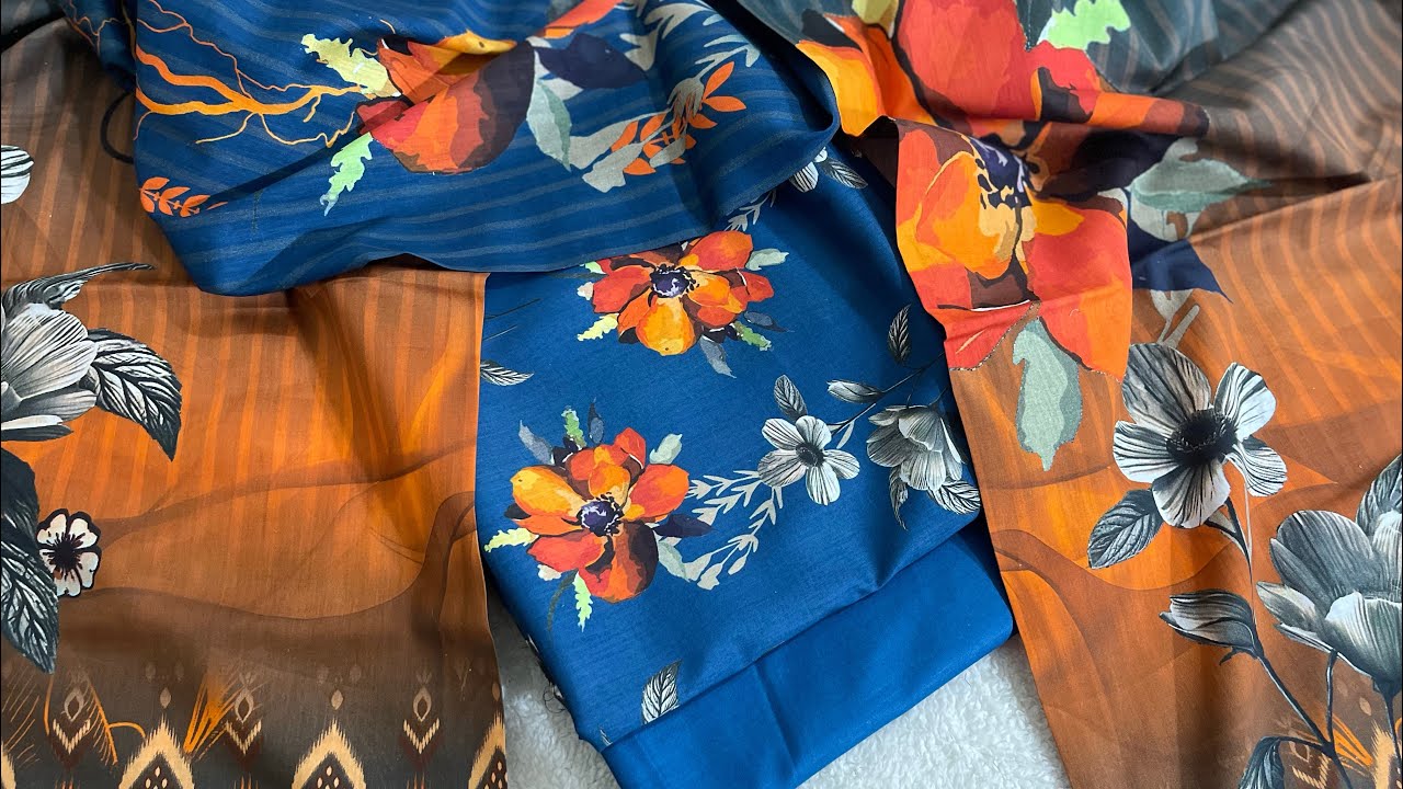 BRANDS K FRESH 3PC LAWN SIRF 1750 KA | FREE DELIVERY OFFER | EID SALES 