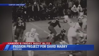 Narrows H.S. Assistant Football Coach David Mabry's preserving local h.s. football history