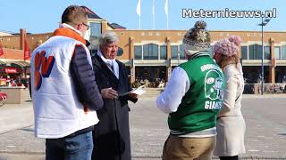 Ivo Opstelten Op Verkiezingscampagne In Assen