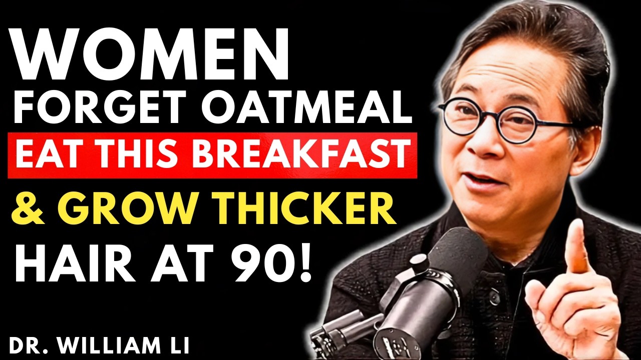 60+ Women: Eat This Breakfast to Stop Hair Loss FAST! | Dr William Li