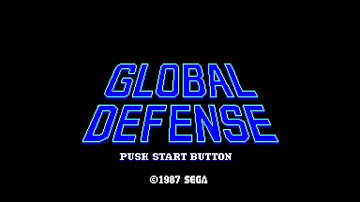 Global Defense (Master System YM2413 FM 60Hz / US) - Intro / Attract Mode