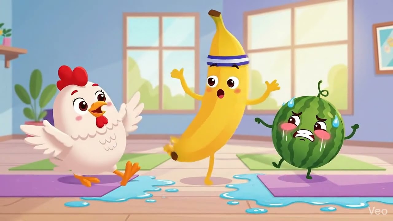 Chicken, Banana & Watermelon: The Great Zumba Fall