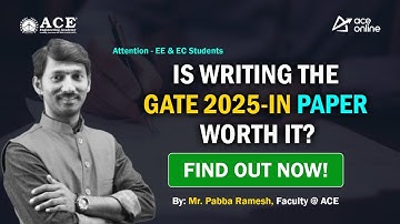 GATE 2025: EE & EC Students | Is Writing the GATE 2025 INST Paper Worth It? | Must Know Info!!