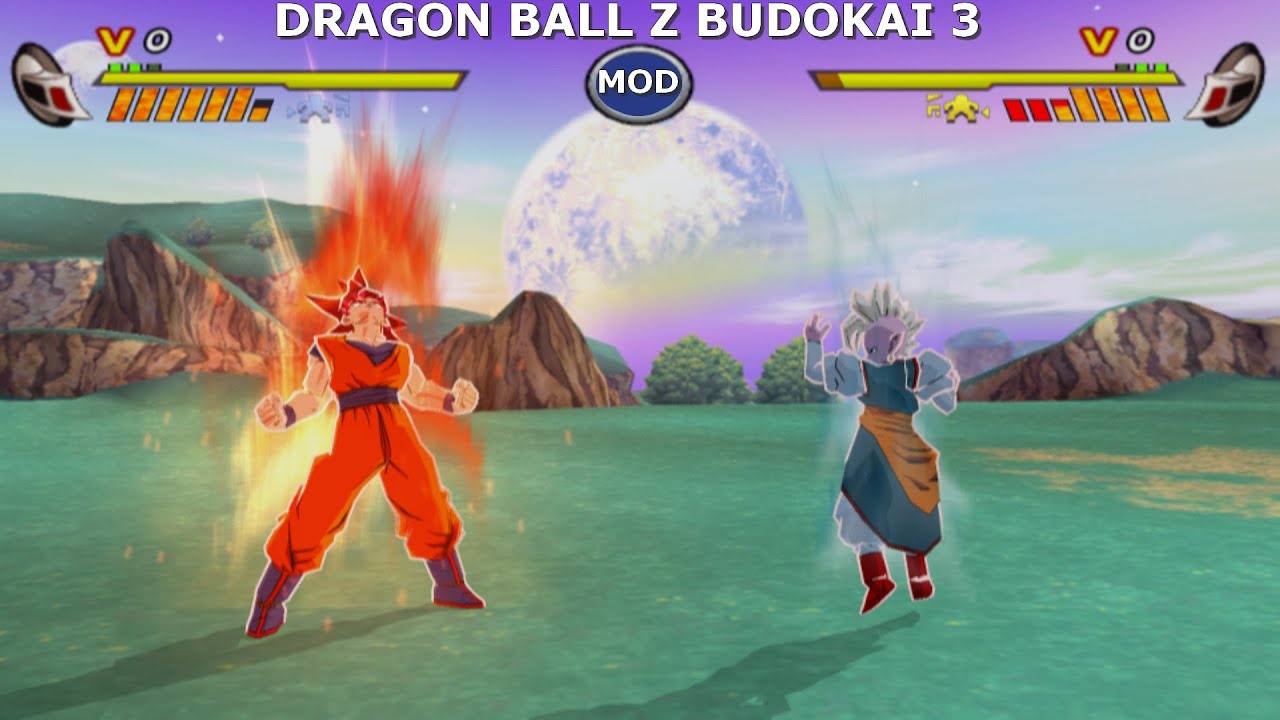 Goku super saiyan God Vs Kaioshin (Dragon Ball Z Budokai 3 Mod) - YouTube