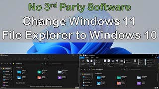 Change Windows 11 File Explorer Layout to Windows 10 screenshot 3