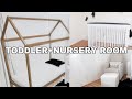 Nursery/Toddler Room Makeover! (Shared Nursery) | Minimalist Nursery