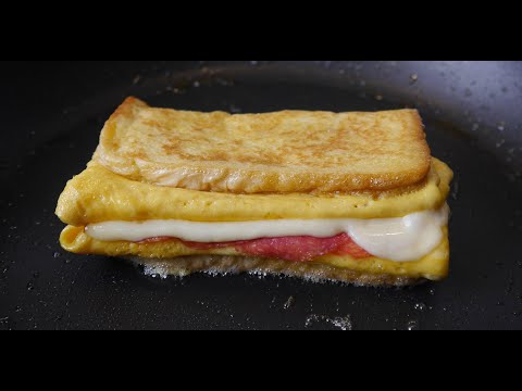 Video: Wie Man Eiersandwiches Macht