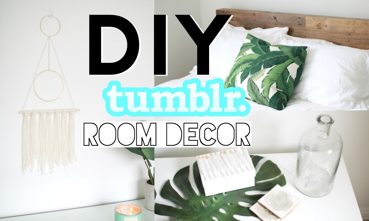 DIY Tumblr Room Decor! Summer 2016! - YouTube