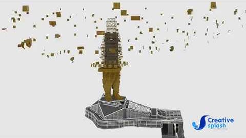 Statue of Unity- Structure  |  VFX  |  By Creative Splash