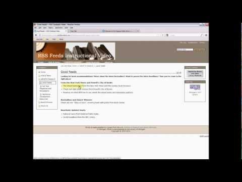 Adding RSS Feeds to Your Site
