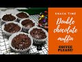 Double Chocolate Muffins | Quick and Easy Snack recipe #68