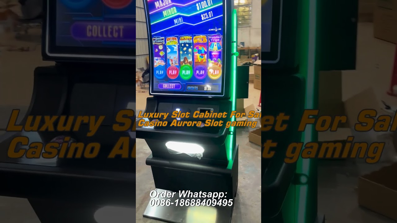Luxury Slot Cabinet For Sale Casino Aurora Slot gaming Machine by HomingGame