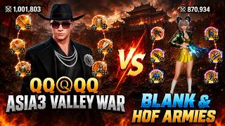 With QQⓆQQ Capturing Valley War in Asia3 Against BLANK and HOF Armies | MIR4