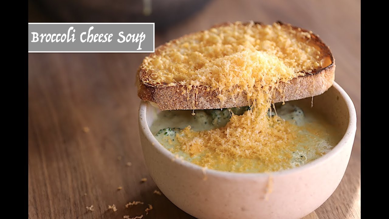 Harvested Broccoli & Cheese Soup