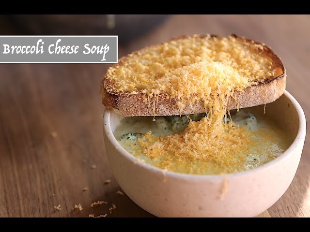 Harvested Broccoli & Cheese Soup