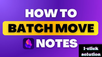 Obsidian-bestanden in bulk verplaatsen met de Dataview-plug-in