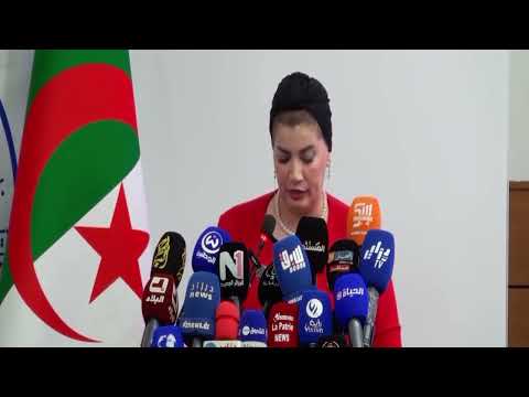 كلمة السيدة وزيرة التضامن الوطني والأسرة وقضايا المرأة د صورية مولوجي خلال إشرافها مساء اليوم