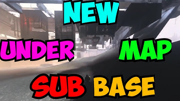COD MW3 - NEW *HUGE* Under The Map Sub Base (XBSX,PS5)