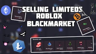 selling limiteds roblox black market