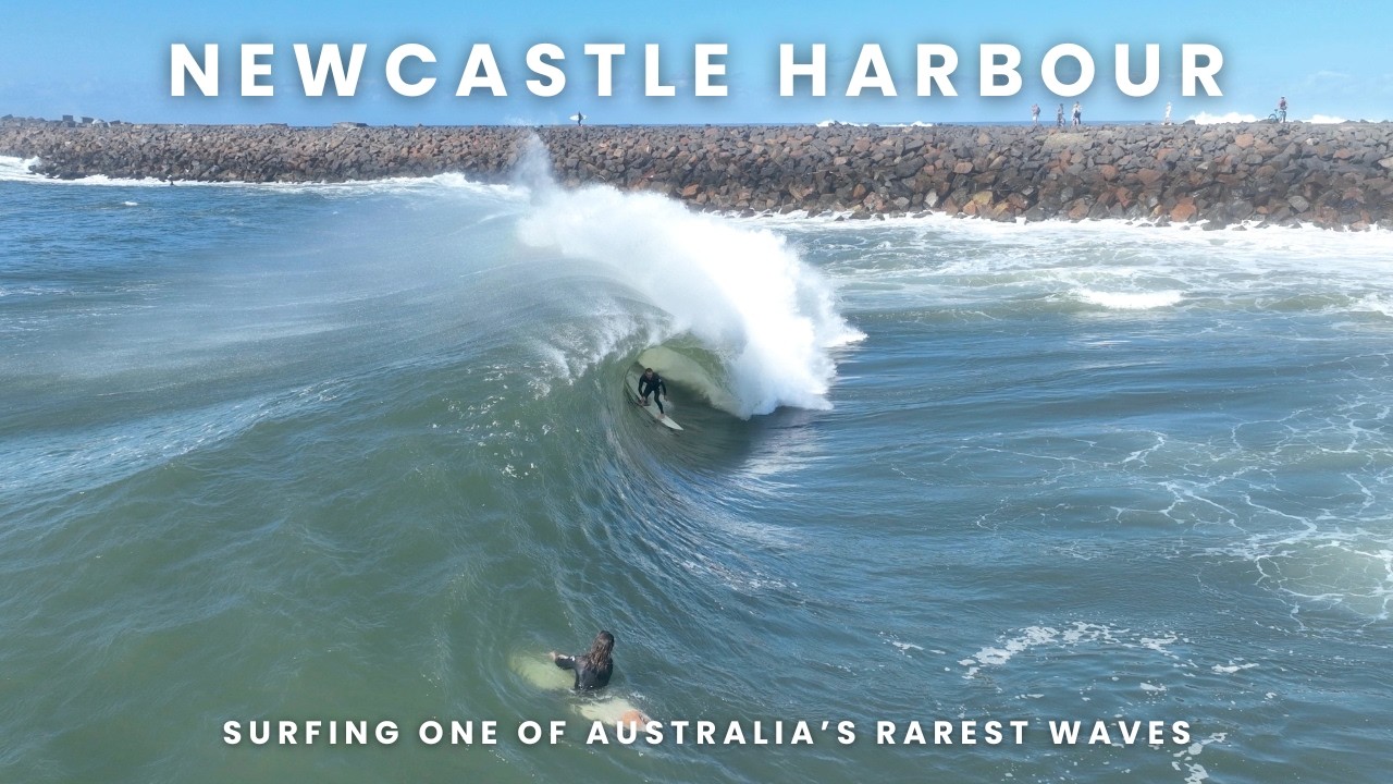 NEWCASTLE HARBOUR - SURFING ONE OF AUSTRALIA'S RAREST WAVES