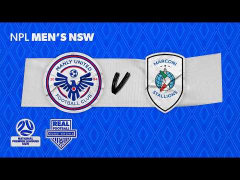 NPL Men's NSW - Manly United FC v Marconi Stallions FC — football video