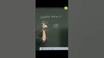 Divisibility Trick of 37 | | Short Trick | | SSC CGL / CHSL / IBPS SBI PO/ Railways | Maths Tricks |