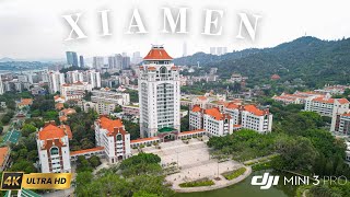 Xiamen 🇨🇳 | Around the Most Beautiful University of China | Spring 2024 China | 4K Drone Video