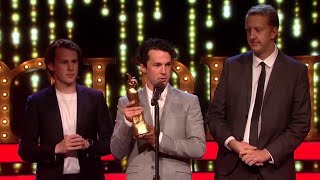 Ylvis wins Comedy Show of the Year Award at Komiprisen 2016 (Eng subs)