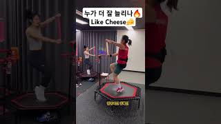 속상할땐 확 찢어~! 확 늘려~!🤣밴드 활용법🤭 #김혜선 #점핑머신 #jumping #diet #shorts