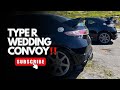 Two Civic Type R’s Escort the Bride & Groom in Style 🔥