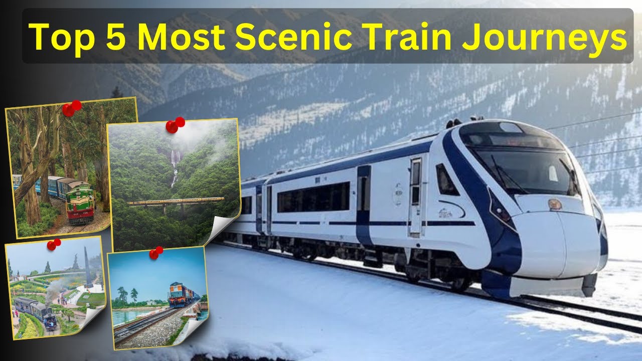 Top 5 Most Scenic Train Journeys 🚂 | Breathtaking Rail Routes You Must ...