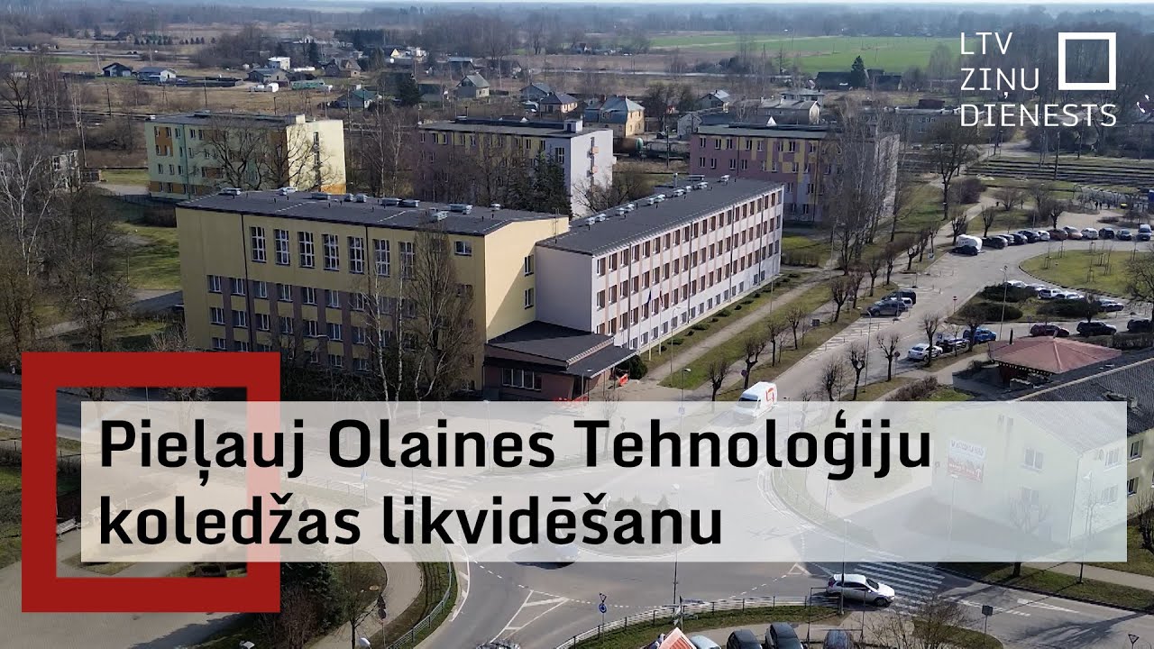 Cer glābt Olaines Tehnoloģiju koledžas likteni