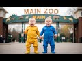 Baby Twins' FIRST Zoo Trip! 🦁 Morning To Bedtime Adventure! Family Vlog Day
