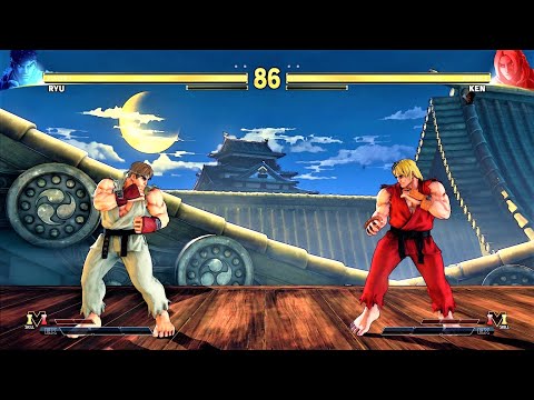 Ryu vs Ken (Hardest AI) - STREET FIGHTER V