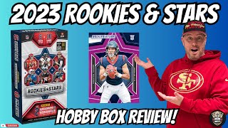 2023 ROOKIES & STARS FOOTBALL  HOBBY BOX REVIEW ✨ IS IT WORTH $350⁉