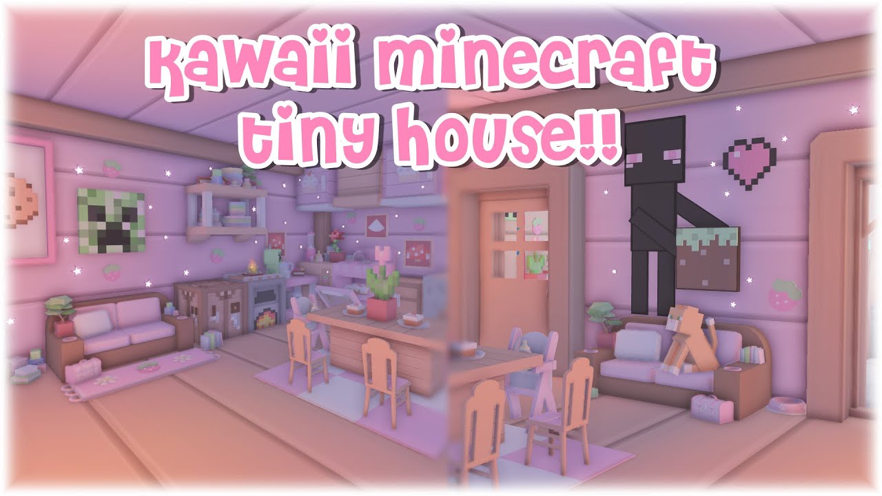 adopt me speed build ♡ kawaii minecraft tiny house! roblox adopt me ...