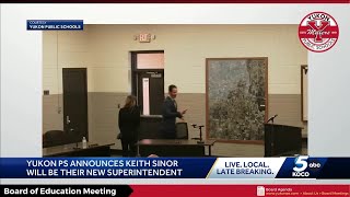 Yukon Public Schools names Keith Sinor new superintendent