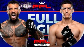Injury Stops The Fight Franco Tenaglia V Yin Najid Full Fight Pfl Madrid