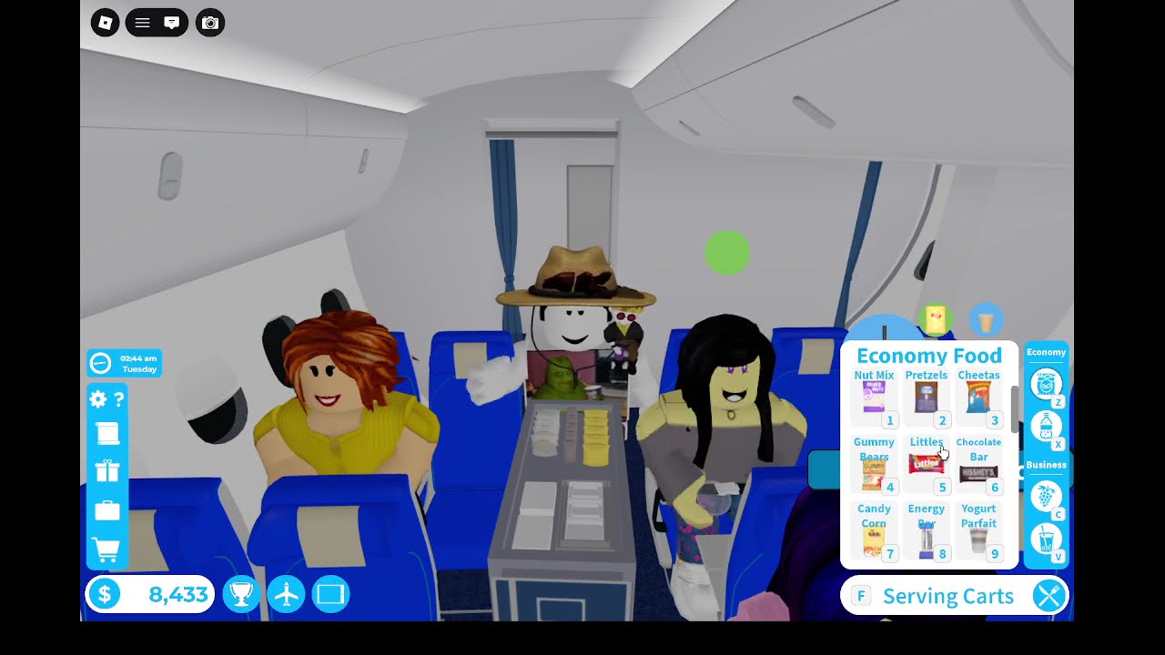 cabin crew sim, Boeing 747-8 Lufthansa robaxi-Tokyo