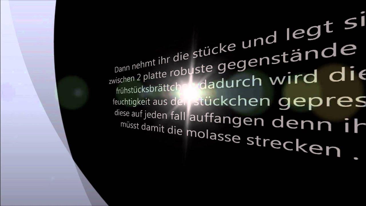 shisha tabak selber machen YouTube