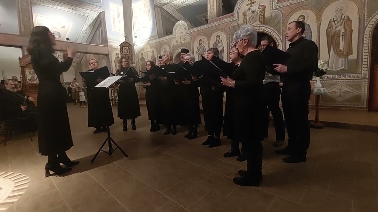 Pravoslávne Vianoce - Zbor katedrálneho chrámu v Michalovciach