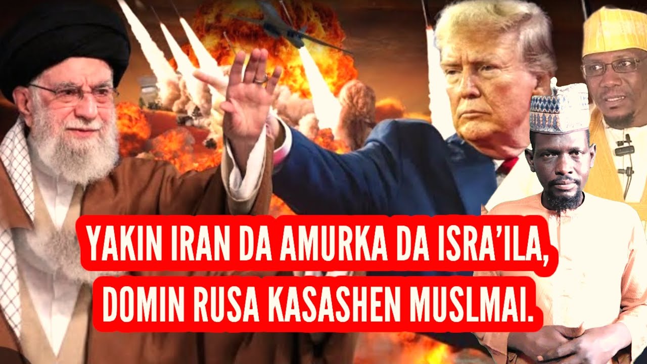 Yakin iran da Amurka, hadin kan turawa da rabuwar kan musulmai, malam yace yana bayan iran. 